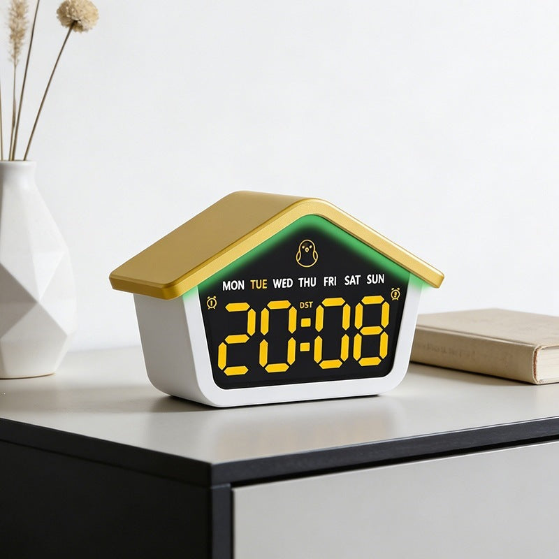 Digital Alarm Clock In House Design Bowlift