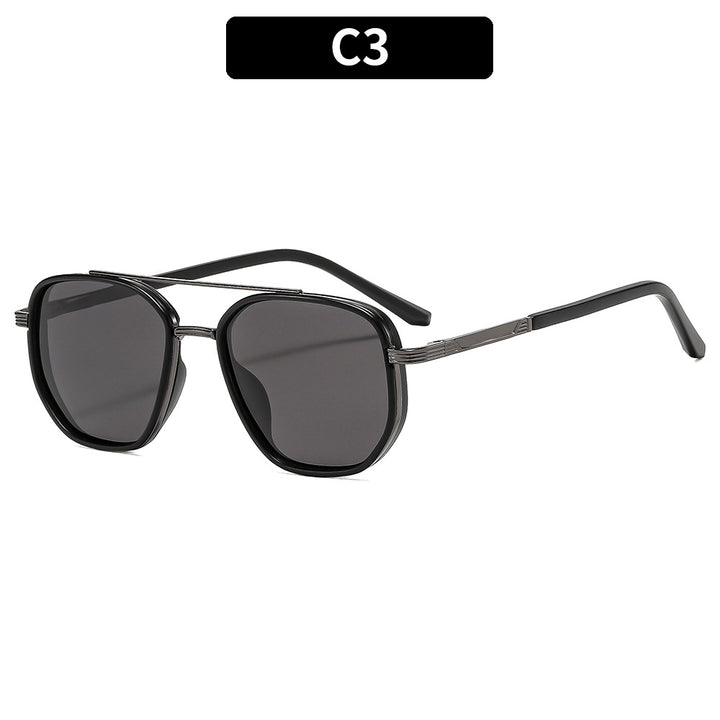 Geometric Oversized Sunglasses