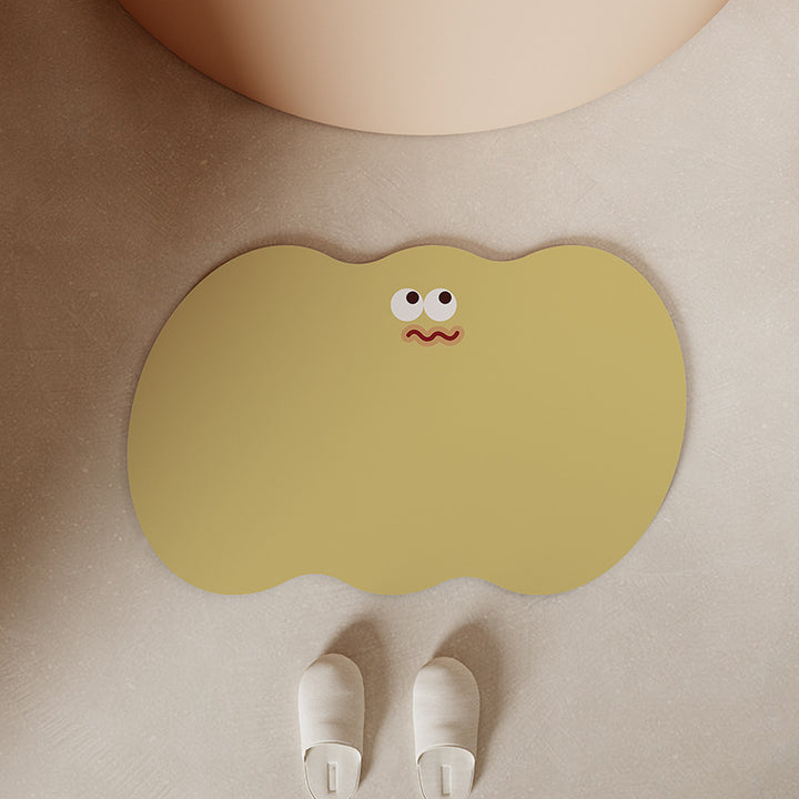 Fun-Shaped Bathroom Mat Bowlift