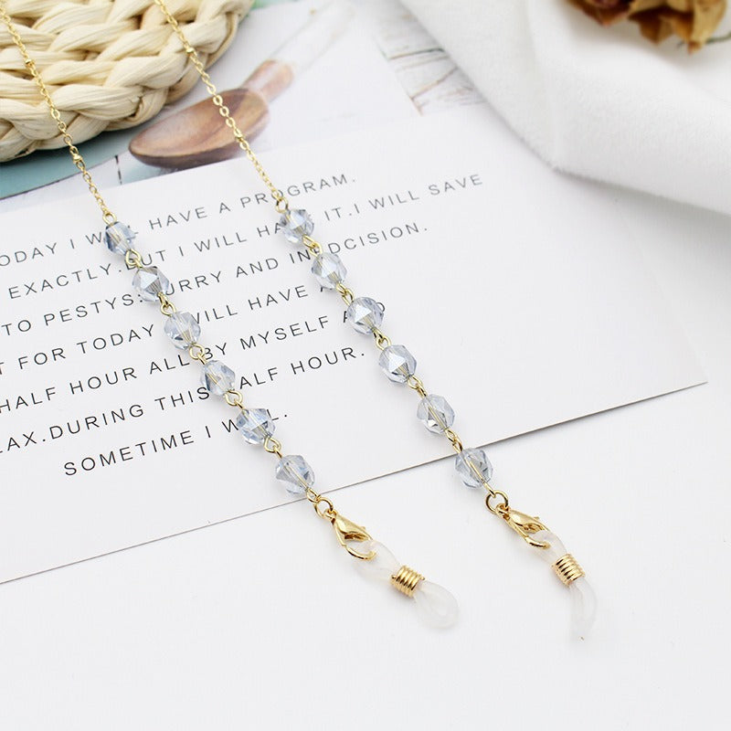 Elegant Crystal-Embellished Eyewear Chain Bowlift 1788159829