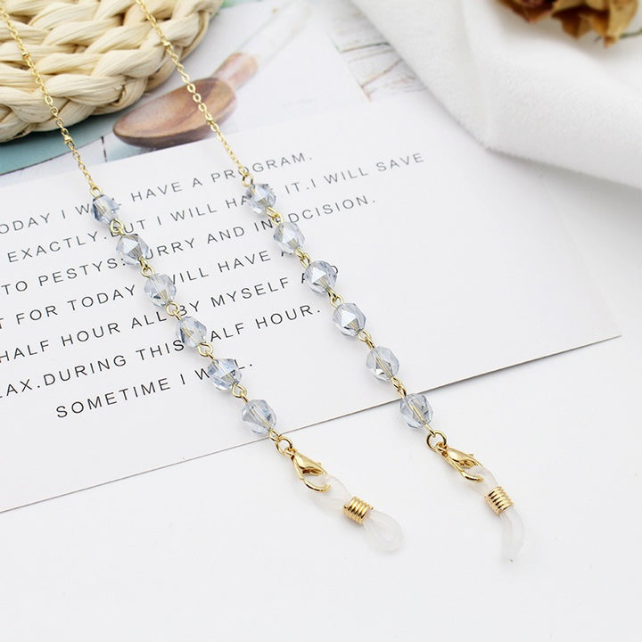 Elegant Crystal-Embellished Eyewear Chain Bowlift 1788159829