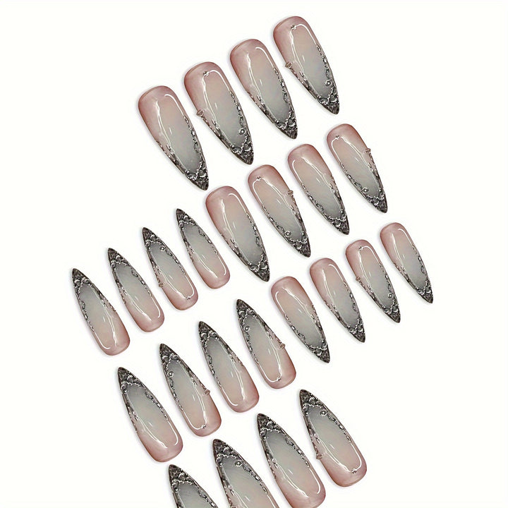 Trendy Sharp-Cornered Nail Enhancements Bowlift
