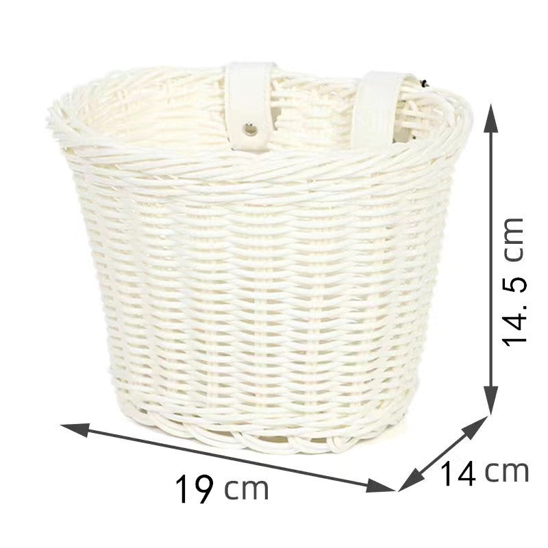 Stylish Bicycle Front Storage Basket Bowlift