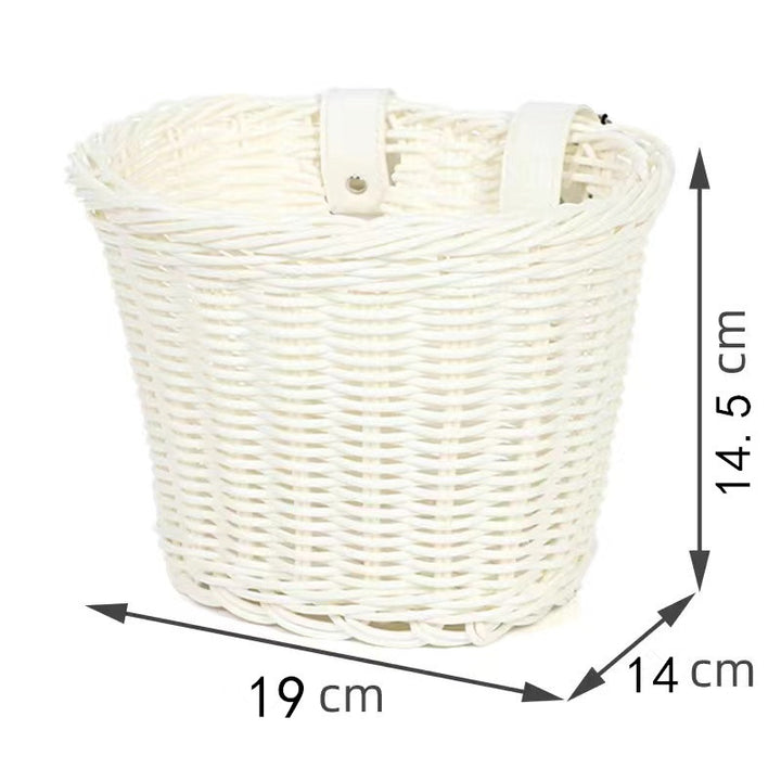 Stylish Bicycle Front Storage Basket Bowlift