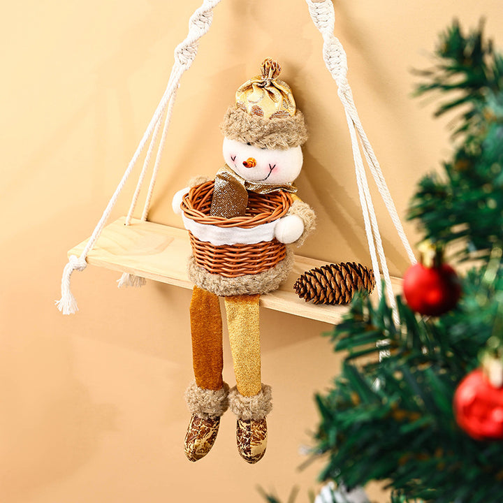 Decorative Snowman Hanging Decoration Bowlift