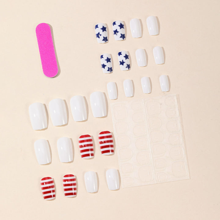Patriotic Nail Art Set Bowlift