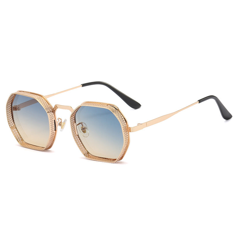 Women’s sunglasses with unique octagonal metal frame Bowlift