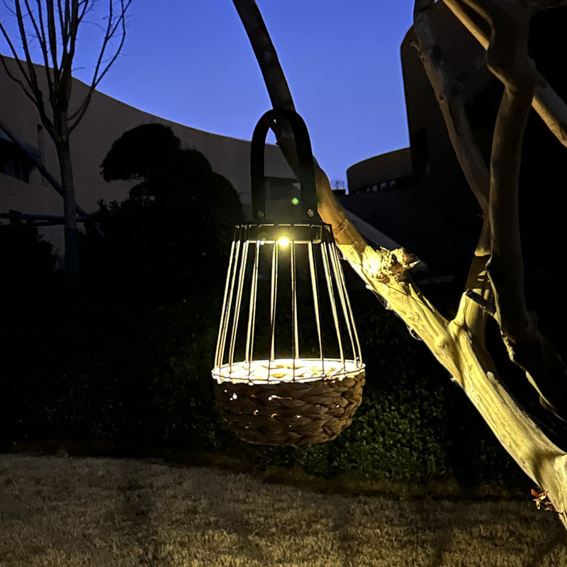 Decorative Basket Lamp Bowlift
