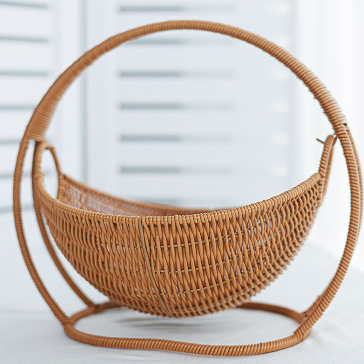 Decorative Woven Wall Basket Bowlift