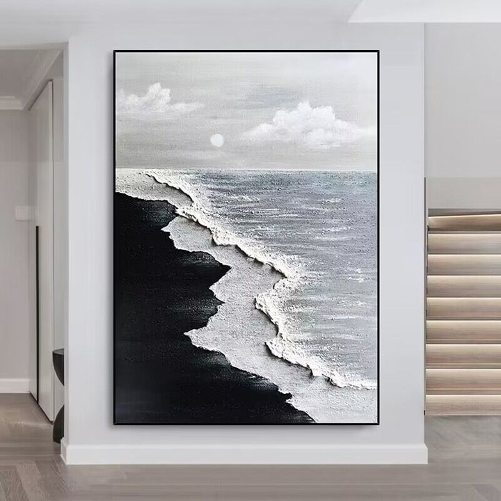 Coastal Abstract Canvas Wall Art