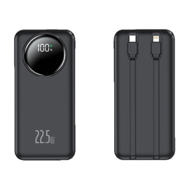 Power bank with multifunctional USB port and digital charge level indicator Bowlift