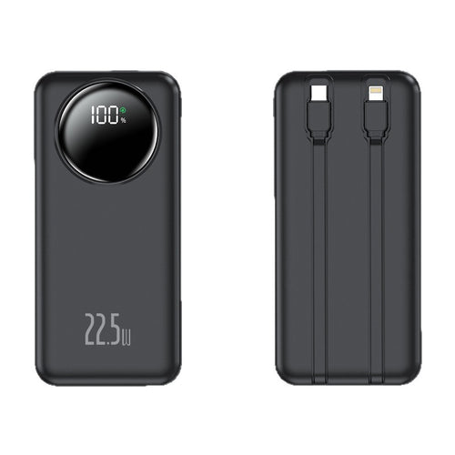 Power bank with multifunctional USB port and digital charge level indicator Bowlift