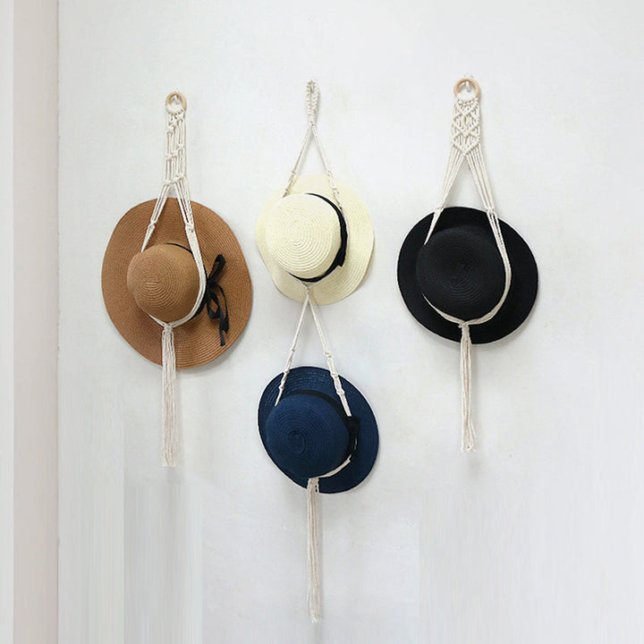 Stylish Macrame Hat Organizer Bowlift