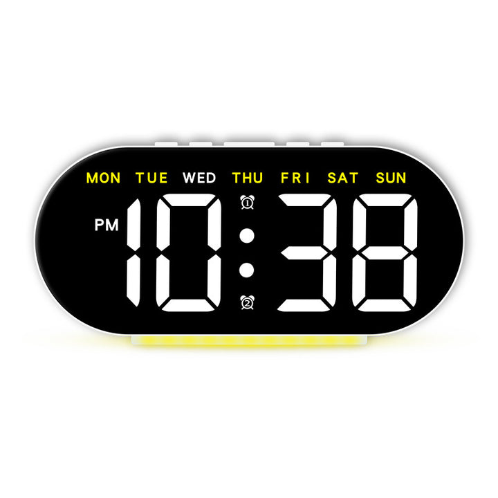 Digital Multi-Function Alarm Clock with Large Digits Bowlift