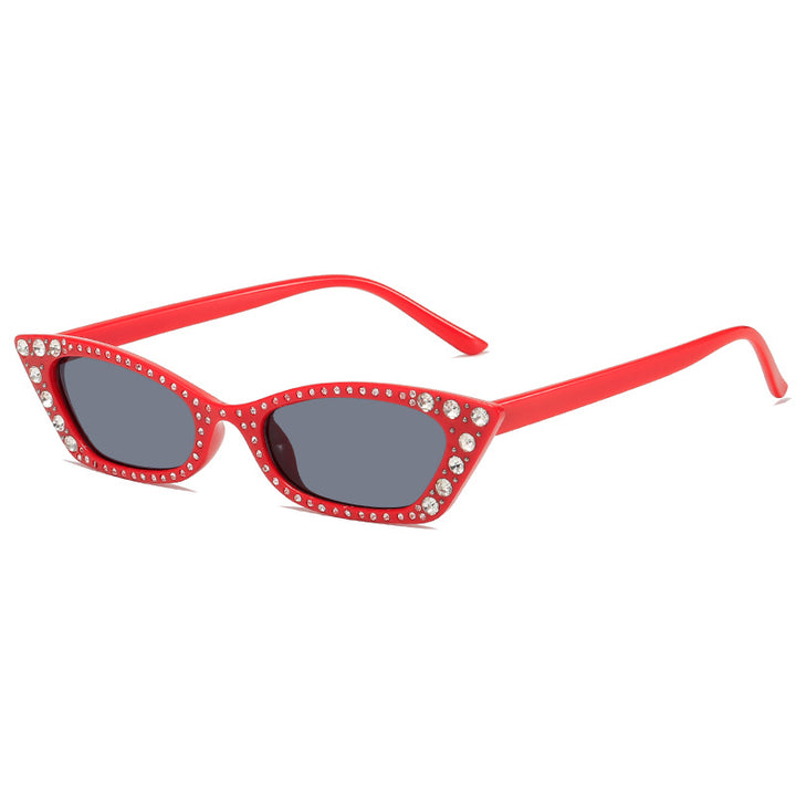 Women's extravagant Cat-Eye sunglasses with crystal embellishments Bowlift