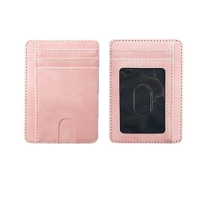 Slim Leather Card Holder Bowlift