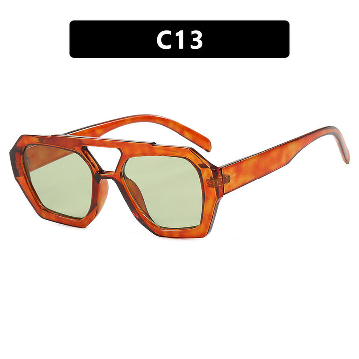 Women's oversized sunglasses in striking, octagonal design Bowlift