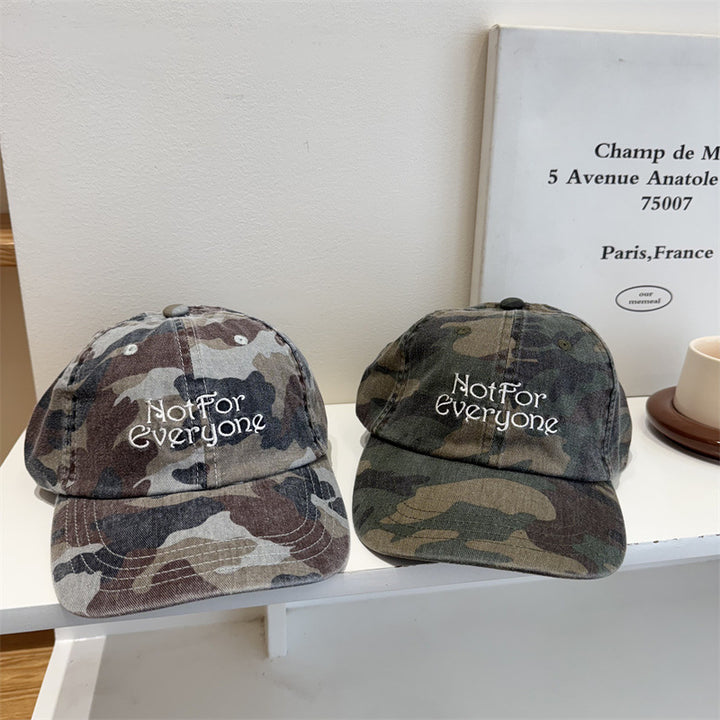Men's Casual Cotton Embroidered Cap Bowlift