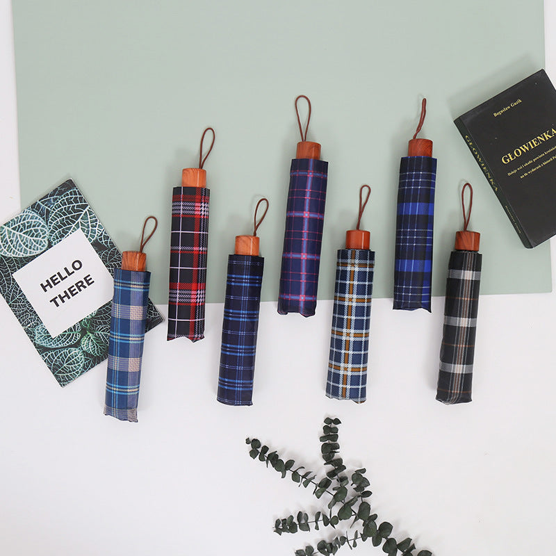 Unisex Colorful Rainbow Umbrella Bowlift