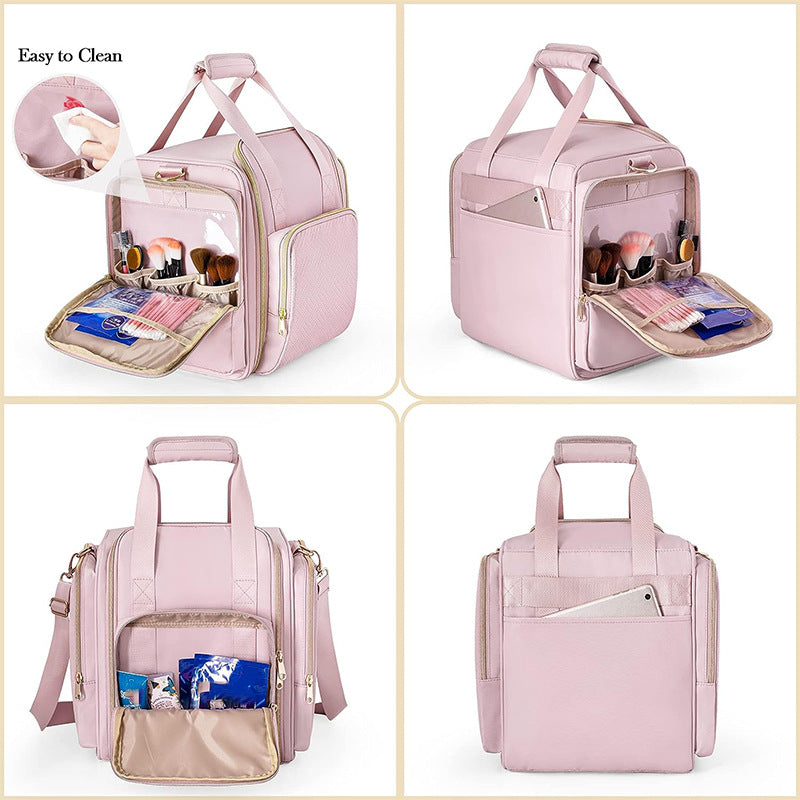Cosmetic bag with multiple compartments Bowlift