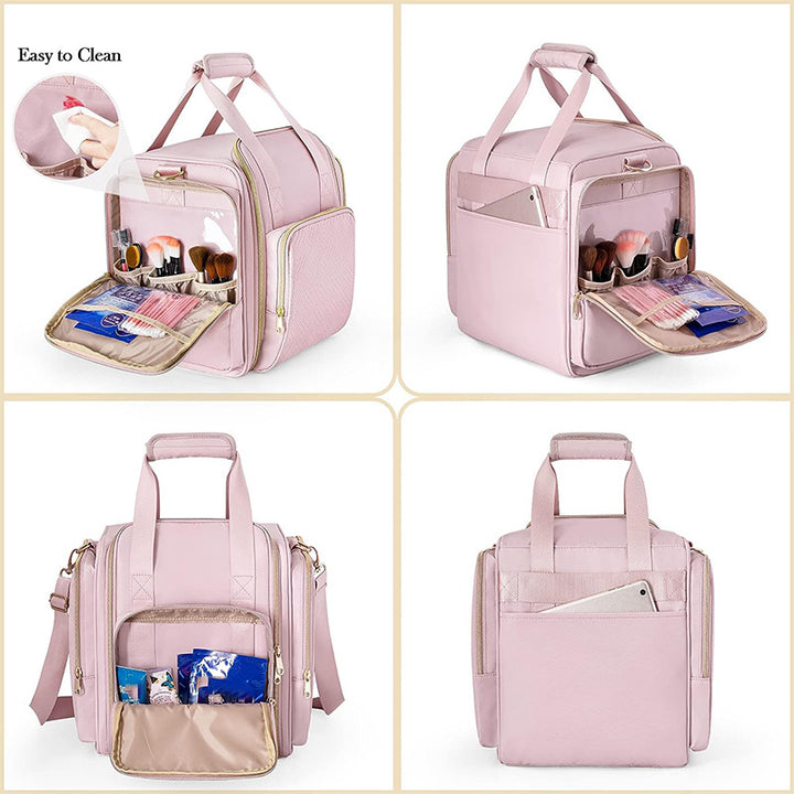 Cosmetic bag with multiple compartments Bowlift