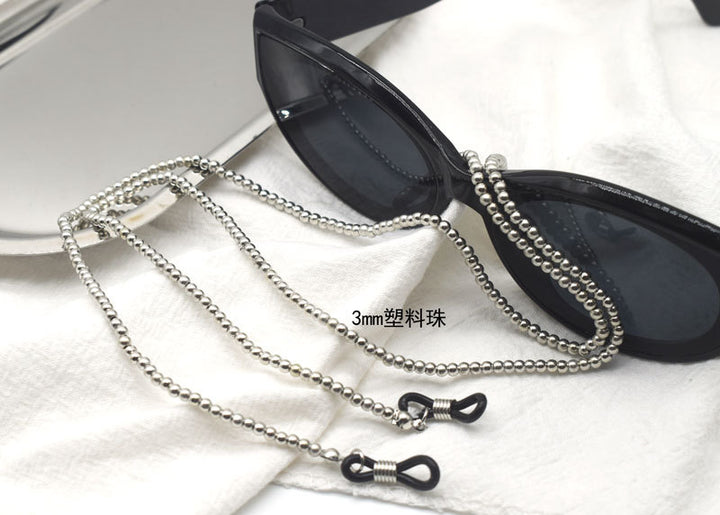 Decorative Metal Bead Eyewear Chain Bowlift