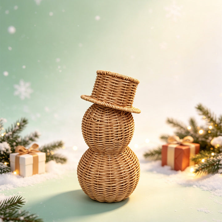 Decorative Wicker Nesting Basket Set Bowlift