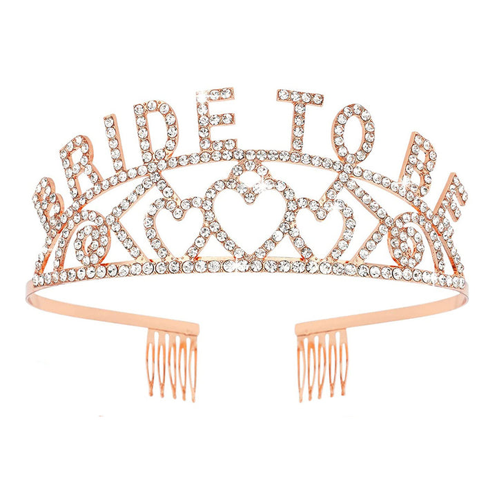 Women's Glittering Tiara with Heart Motifs Bowlift