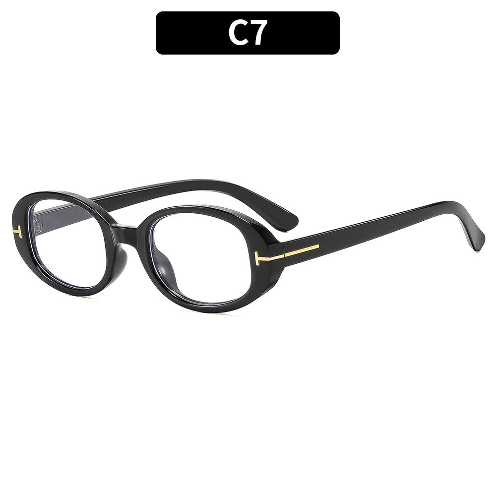 Vintage Oval Cat-Eye Sunglasses