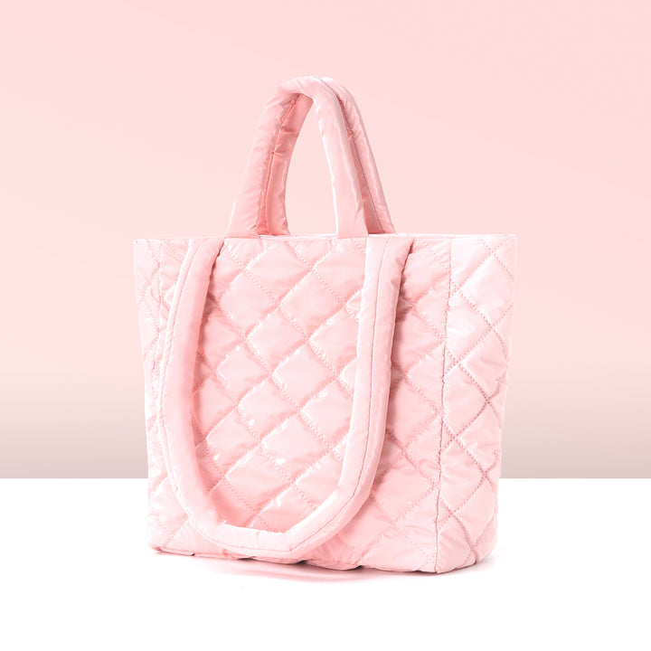 Fashionable tote bag with high-quality quilting Bowlift