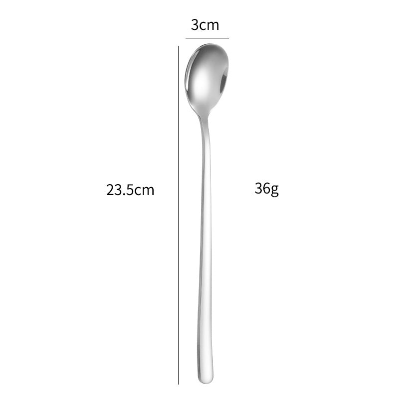 More elegant and ergonomic dessert spoon made of high-quality stainless steel Bowlift