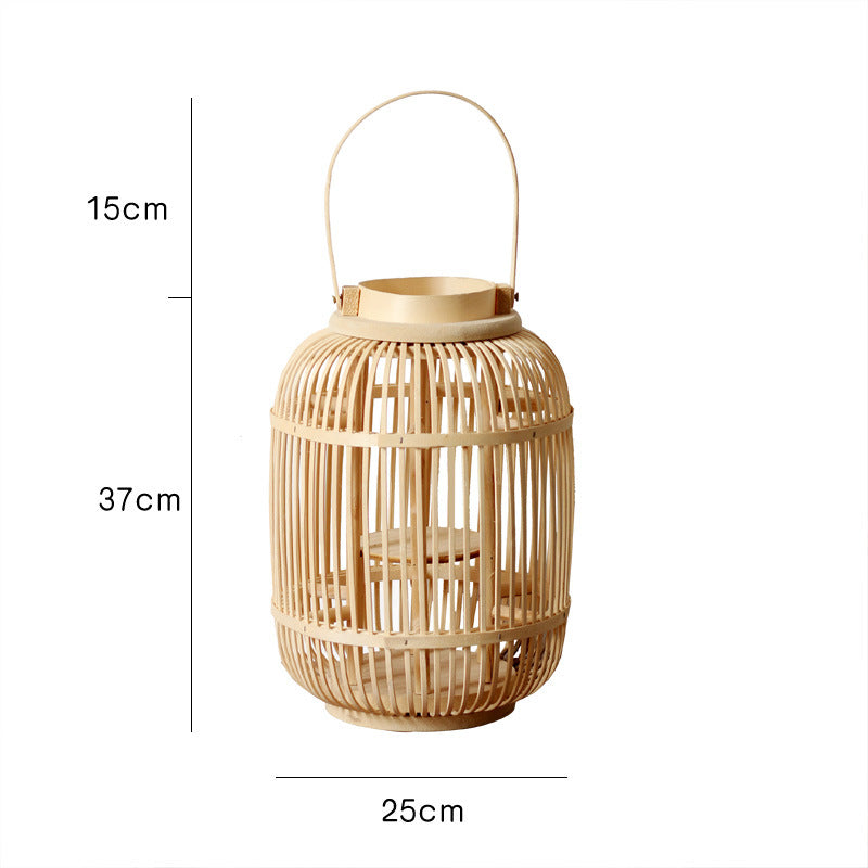 Long-lasting Rattan Lantern Bowlift