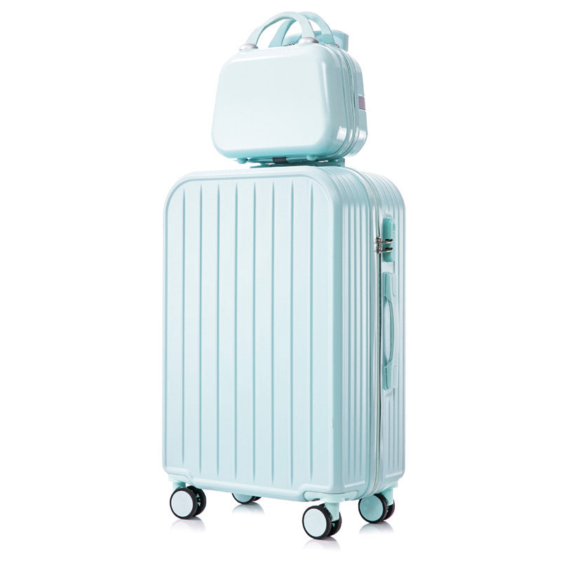 Unisex Stylish Dual-Layer Hard-Shell Luggage Set Bowlift