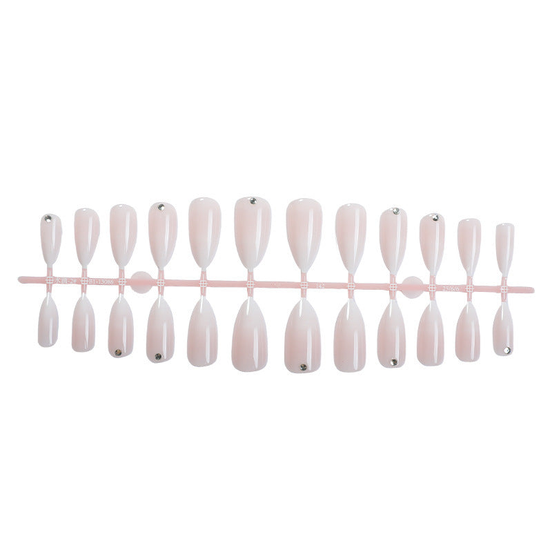 Artificial nail set with elegant glitter embellishments Bowlift