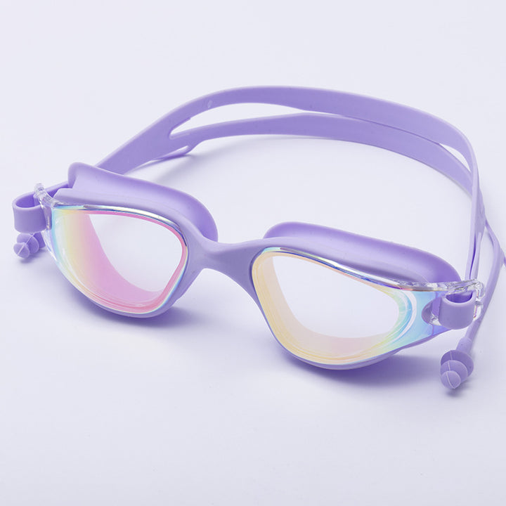 Women's Premium Anti-Fog Swim Goggles Bowlift
