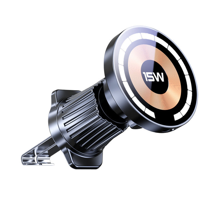 Unisex Magnetic Car Charging Mount with 15W Fast Charging Function Bowlift