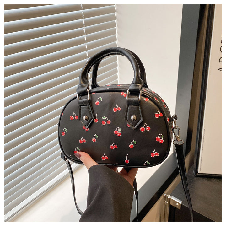 Playful Cherry Print Handbag Bowlift