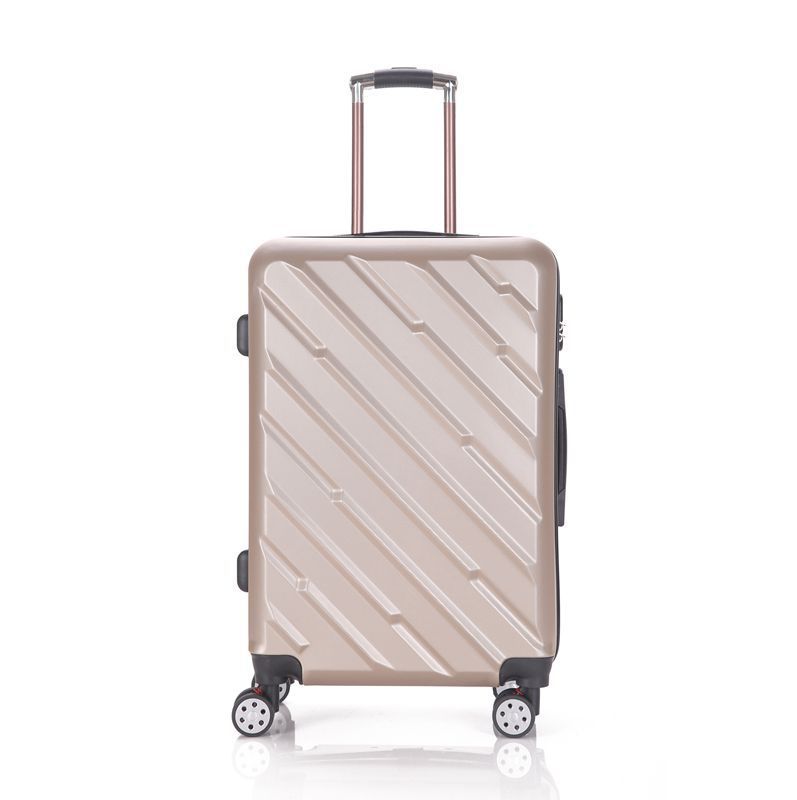 Unisex Durable Textured Hard Shell Rolling Suitcase Bowlift