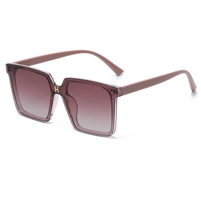 Women's square sunglasses with elegant gradient Bowlift