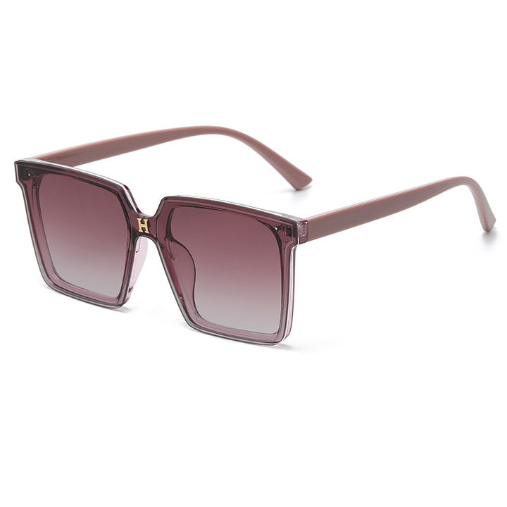 Women's square sunglasses with elegant gradient Bowlift