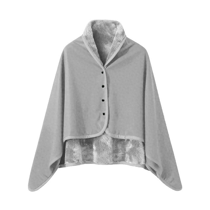Ladies Elegant Snuggle Blanket with Collar Bowlift