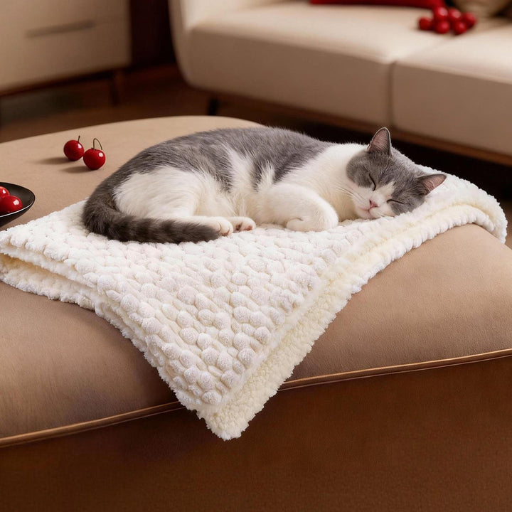 Women's Cozy and Reversible Blanket with High-Quality Surface Texture Bowlift