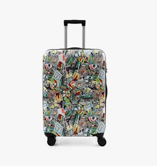 Unisex nan elastic suitcase cover with 3D dog design for trolley, stretchy and scratch-resistant Bowlift