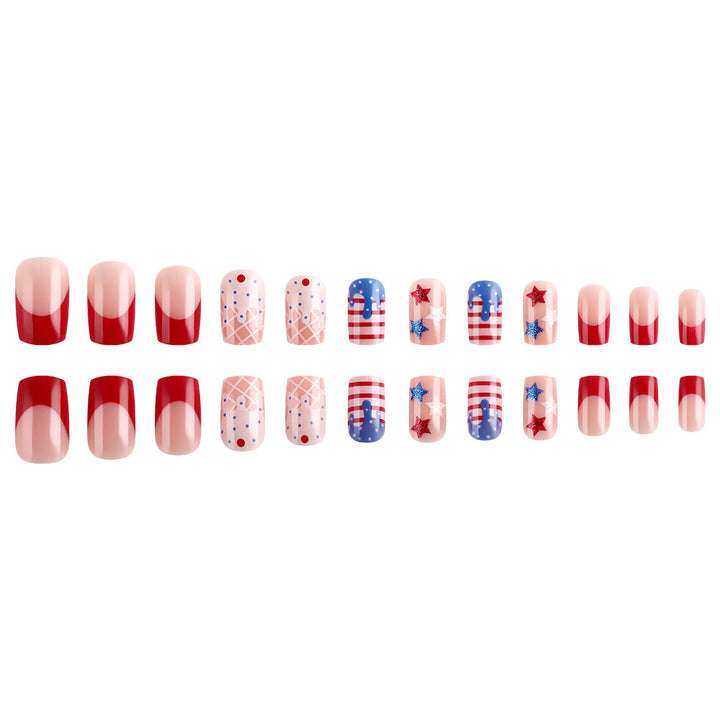 Creative Ice Cream-Themed Press-On Nails Bowlift