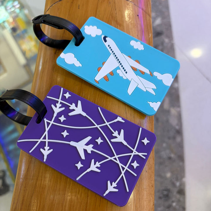 Airplane Design Travel Luggage Tag Bowlift