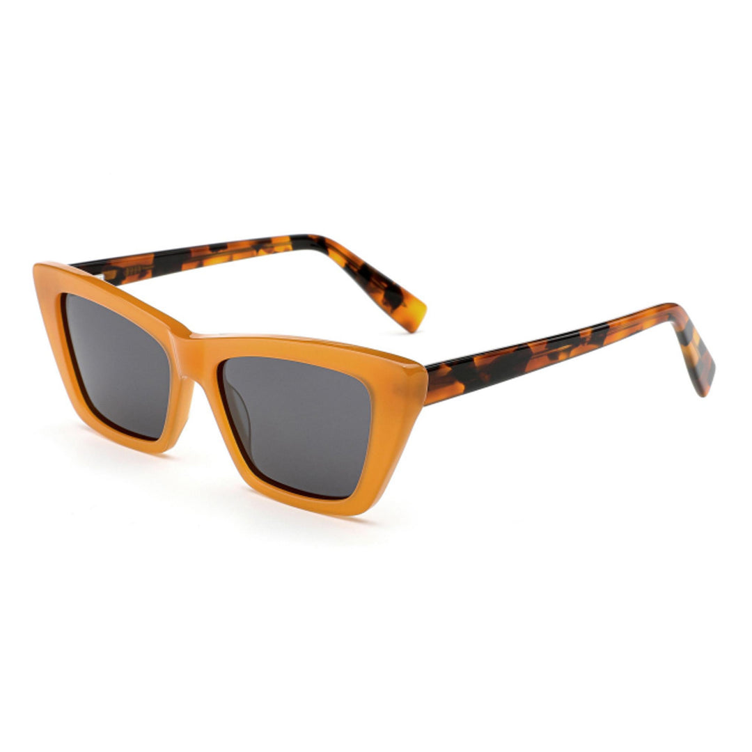 Women's sunglasses in trendy, geometric design with high-quality plastic frame Bowlift