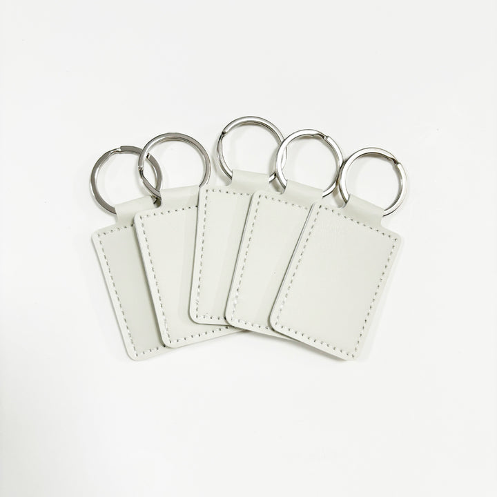 Unisex keychain made of high-quality synthetic leather with custom label Bowlift
