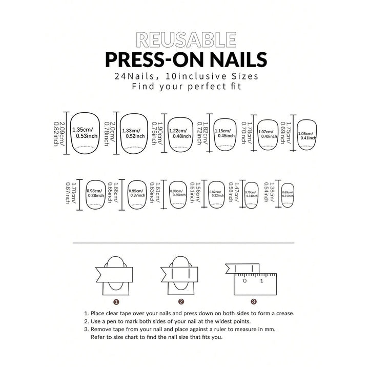 Artificial Nails with Elegant Design Bowlift