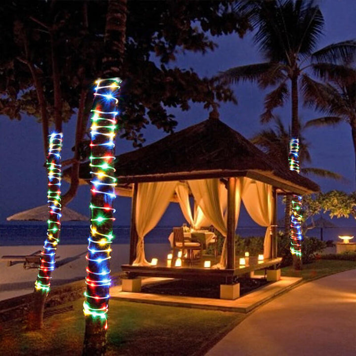 BowLift | LED Solar String Fairy Lights Waterproof Copper Wire Outdoor Tube Fairy Lights