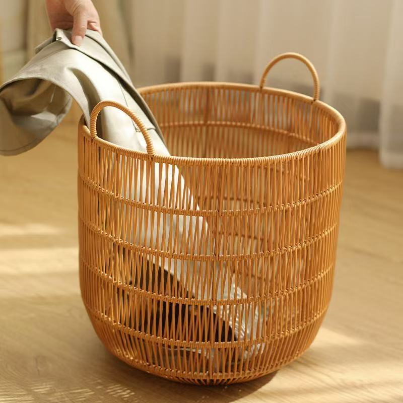Decorative Woven Storage Basket Bowlift